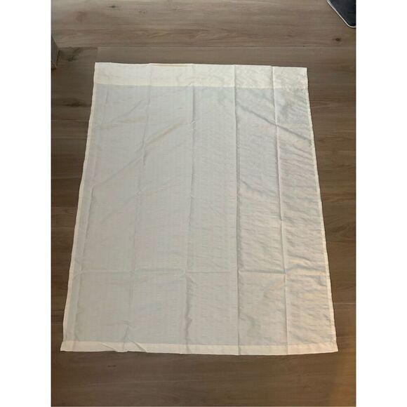 NEW 2 Panels Cream Curtain Textured 30"Wx36”L - Picture 1 of 3